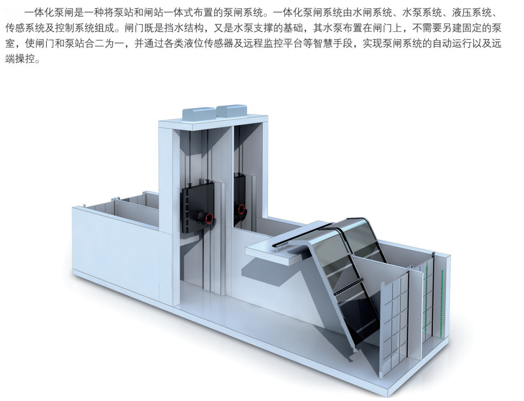 一体化泵闸系统